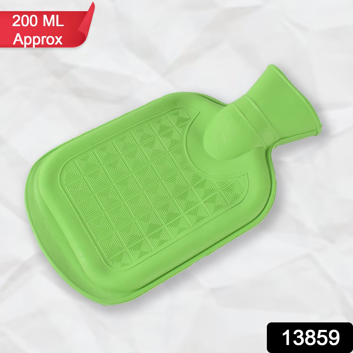 Hot Water Bottle Bag Without Cover For Pain Relief (1 Pc  Mix Design  Color) - Essentials