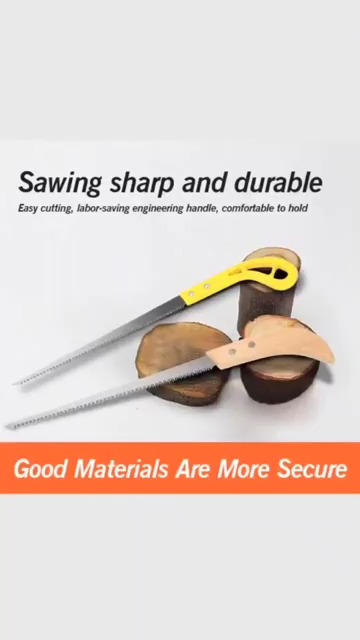 Hand Saw Portable Garden Household Anti-Skip Hand Steel High Strength Tool Ice Hand Saw Cutter Wood Saw Hand Tree Cutting - Essentials
