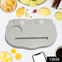 Snack Caddy Tray With A Drink Cup Holder The Ultimate Movie Night - Essentials